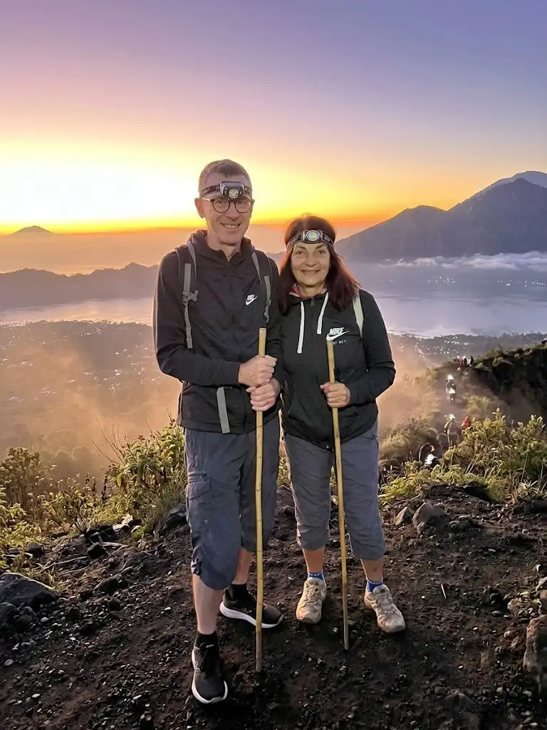 Mount Batur Sunrise Trekking with Local Guide in Kintamani, Bali