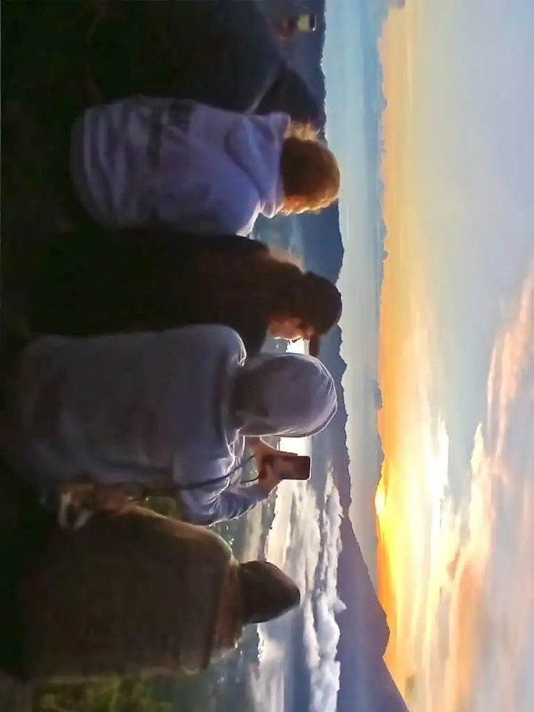 Private Mount Batur Sunrise Trekking Group, guided hiking experience for families, friends, and small groups in Bali