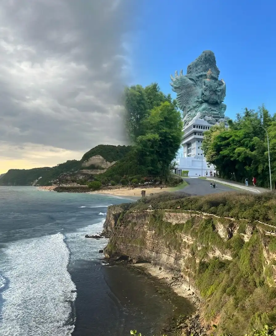 GWK, Melasti Beach, Uluwatu Temple and Dreamland Beach Tour