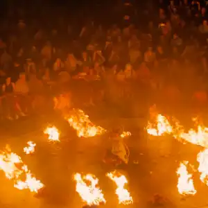 Uluwatu Temple sunset and kecak fire dance Bali